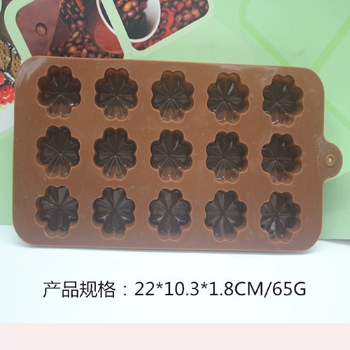 Силиконовая акриловая форма в форме цветка