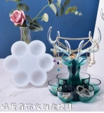 Коробочка для хранения, коробка для хранения, серьги, аксессуар, стенд, силиконовая форма, «сделай сам», зеркальный эффект