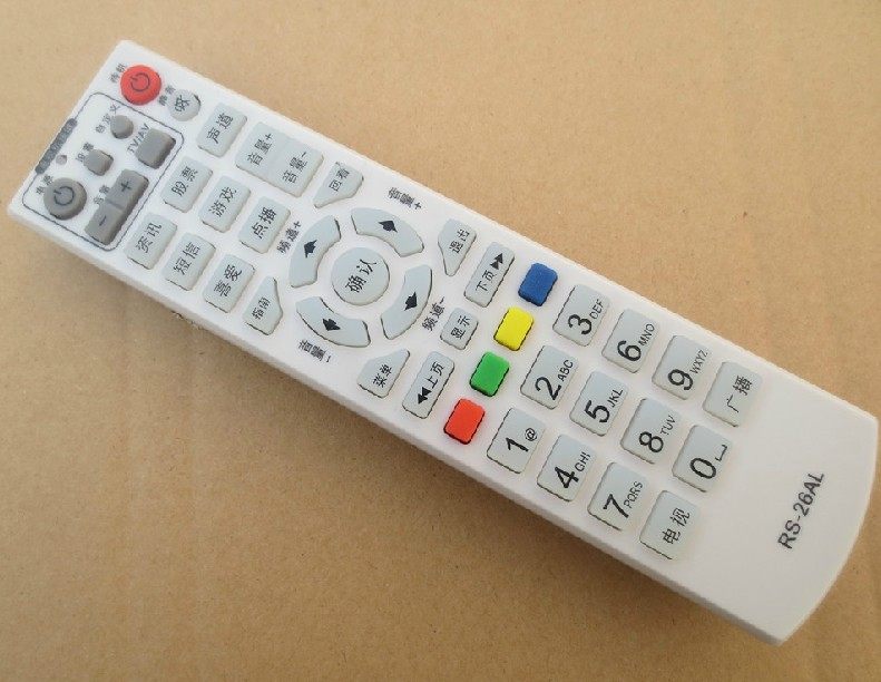 The National com RS-26AL Jiulian Technology HSC-1100 Digital TV Upper Box Remote Control