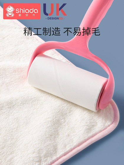 Children's washcloth baby brushes teeth and washes face anti-water bib mouth saliva towel newborn baby special summer