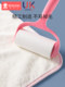 Children's washcloth baby brushes teeth and washes face anti-water bib mouth saliva towel newborn baby special summer