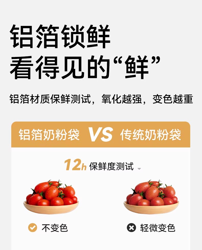 奶粉袋便携一次性铝箔锁鲜食品级小袋外出储存袋分装盒无菌款密封 — 2
