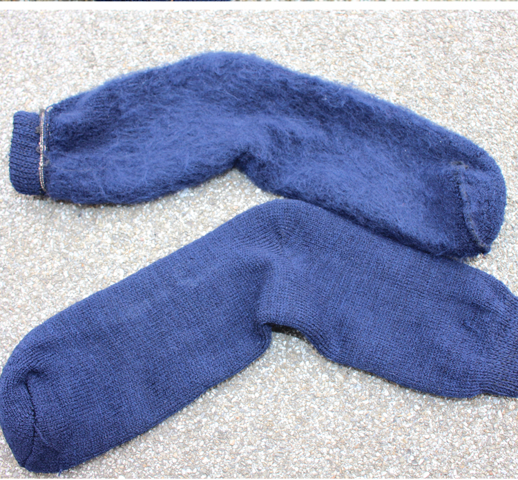 Bảo hiểm lao động vớ cotton dày mùa đông ấm áp chống lạnh cửa hàng dày chống thấm mạnh cotton thấm hút mồ hôi thấm hút vớ ngắn