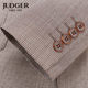 JUDGER/Zhuangji men's summer wool thin suit single fashionable houndstooth mulberry silk suit jacket