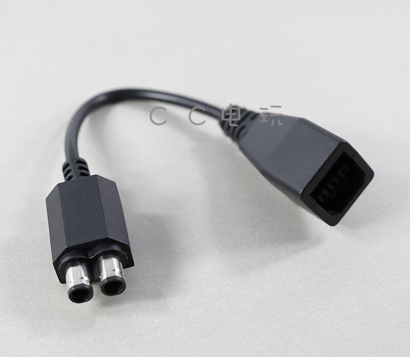 Xbox360 Power Cord Conversion Cable Thick Model to Slim Model Power Converter Xbox360 Slim Model Adapter Cable Xbox360 Power Cord Conversion Cable Thick Model to Slim Model Power Converter Xbox360 Slim Model Adapter Cable