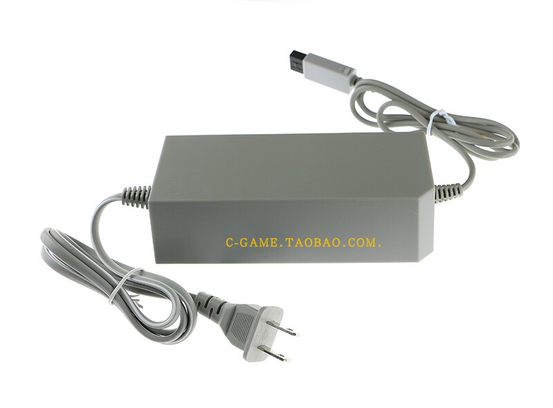 Wii Power Charger Wii Game Console Fire Bull Adapter Us Standard Flat Plug Wii Power Charger Wii Game Console Fire Bull Adapter Us Standard Flat Plug