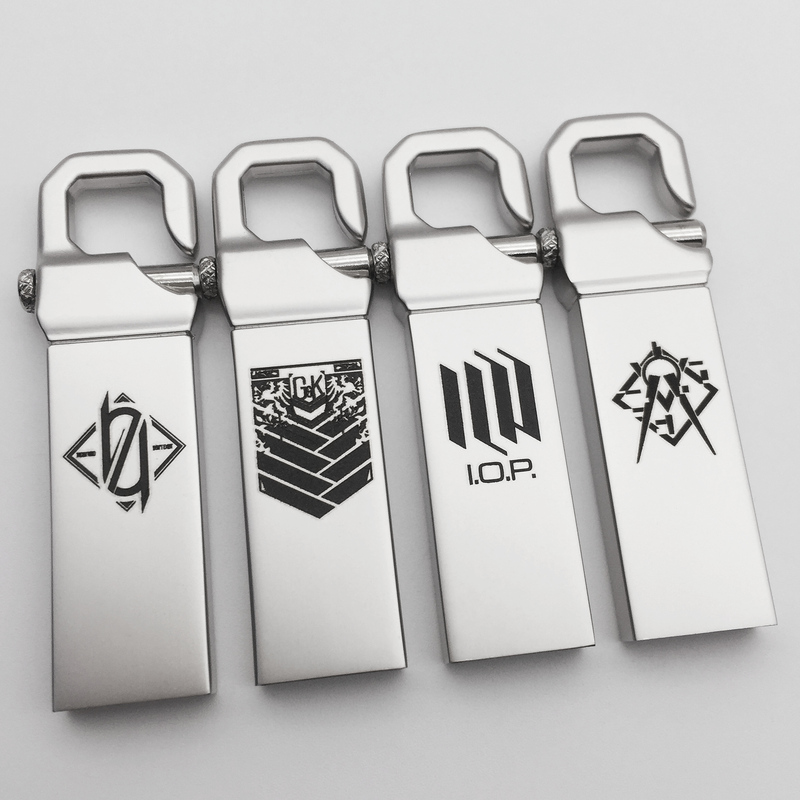 Girls' Frontline 404 Griffin Ar Squad Iop Iron Blood Machine-Made Paratis Collapse Point Peripheral USB Flash Drive in Stock