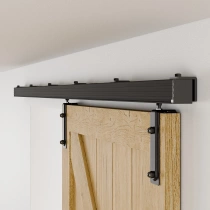 Barn door hanging rail sliding door hardware accessories box track sliding barn door hardware kit single door new style