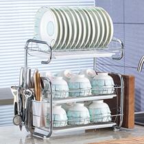Bowl Rack Kitchen Shelving floor Home Airing Dishwashing Rack Drain Rack Bowl chopstick containing box cutlery containing frame