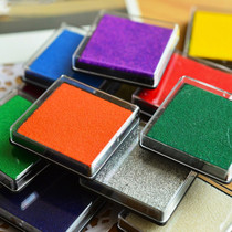 Hot Sale Colorful ink pad fingerprint Stamp Pad And Craft Oi