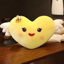 Cute girl love pillow doll cushion bed to accompany you to sleep small plush toy doll round eyes