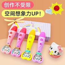 3d printing pen set 3d wireless stereo low temperature graffiti brush childrens educational toys Childrens Day gift small