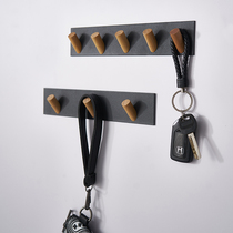 Nordic Home Wall Decoration Stainless Key Cloth Hanger Hook