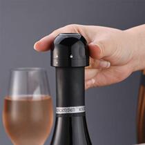 Sealed Champagne wine stopper bubble bottle stopper mini black leak-proof water bottle stopper fresh stopper home commercial stopper