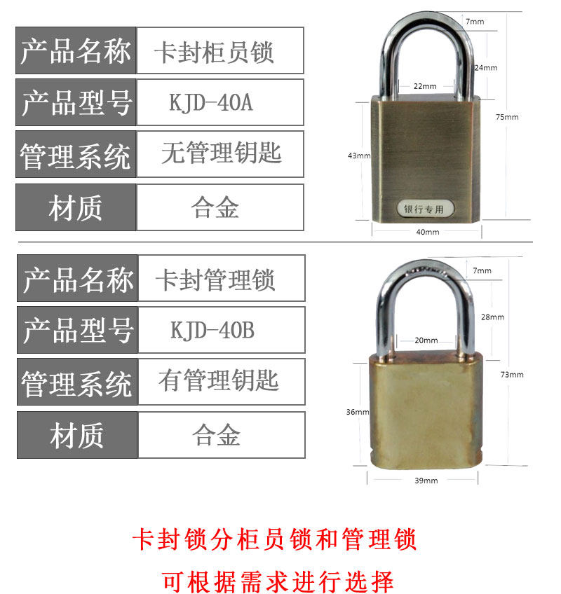 Заготовки ключей 银行专用卡封锁 中心库管理锁保密合金锁 运钞箱专用卡封锁