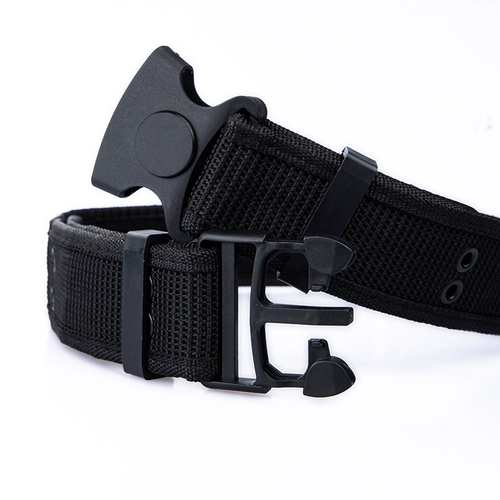 Дорожный универсальный тактический черный износостойкий ремень