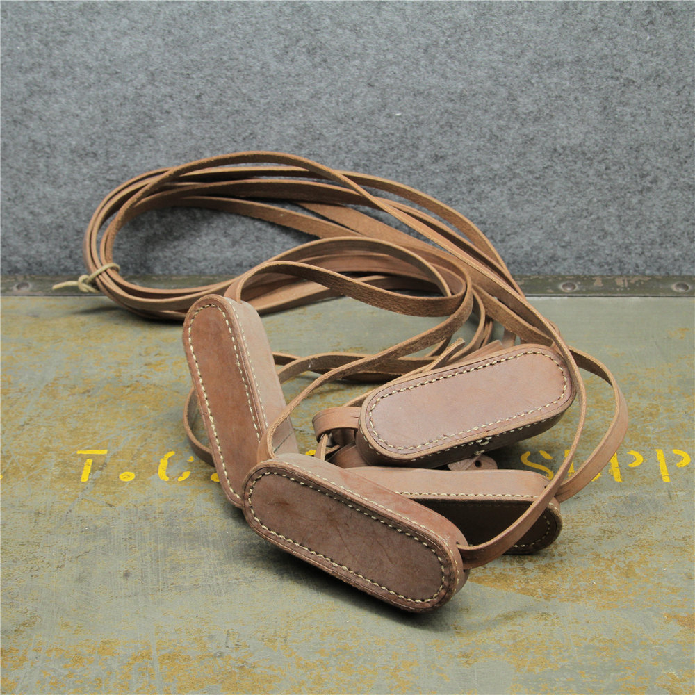 Telescope Bull Leather Hang With Eyepiece Cover Leather Cuddling Bag Bronze Nail 81 Cai Division Susix 62 View Red 63 Type