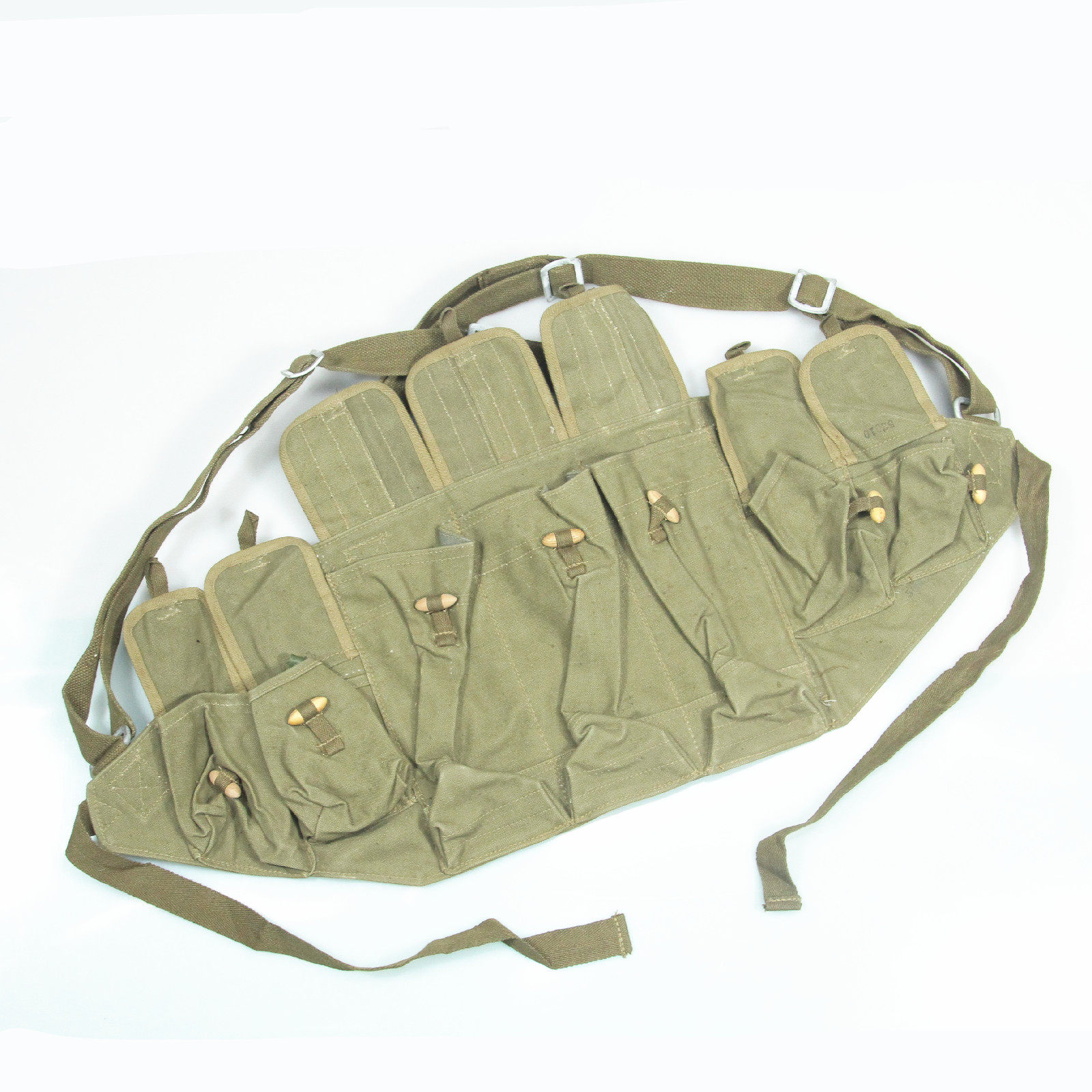 60s earth yellow 56 flush 7 62 cartridge bag Ctrip with AK47 sails bag Outdoor Tactical vest Chest Hang