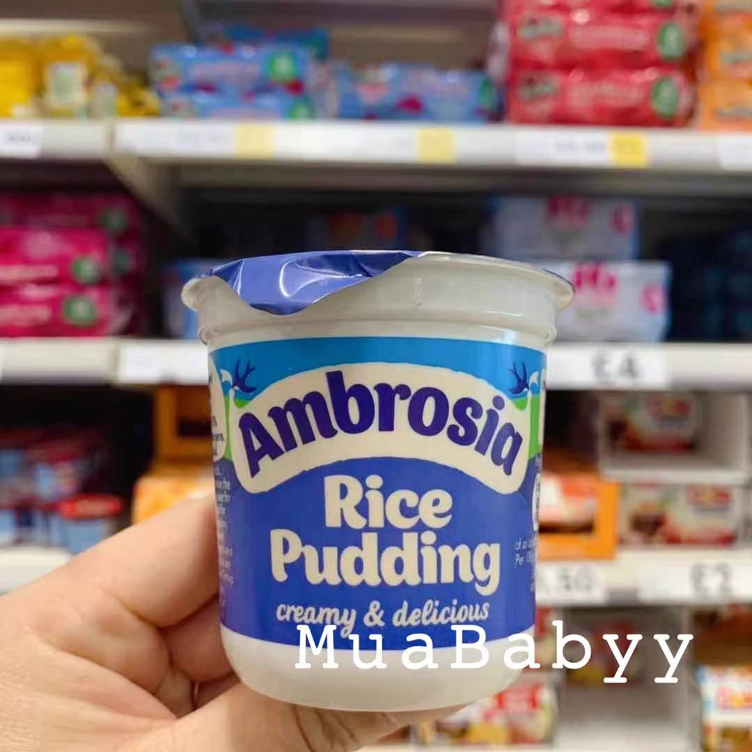 On the way UK Ambrosia Rice Pudding Rice Pudding Custard Milk Sauce 150g