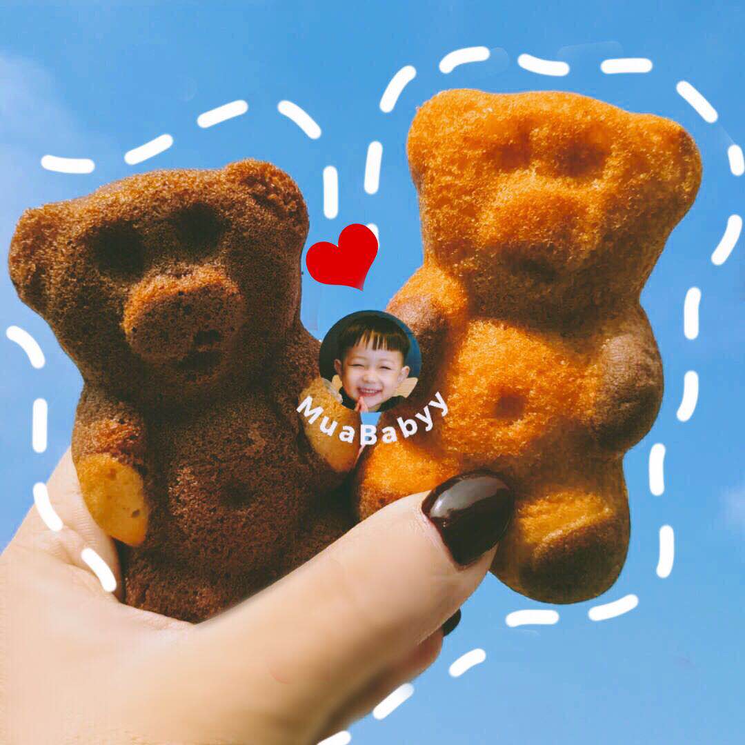 Beijing spot) British Barny Bear fruit sandwich sponge cake Children's snacks Non-food Q Meng delicious