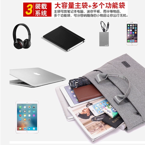 Мужская сумка, нейлоновый шоппер, ноутбук для документов для отдыха, делается под заказ, бизнес-версия