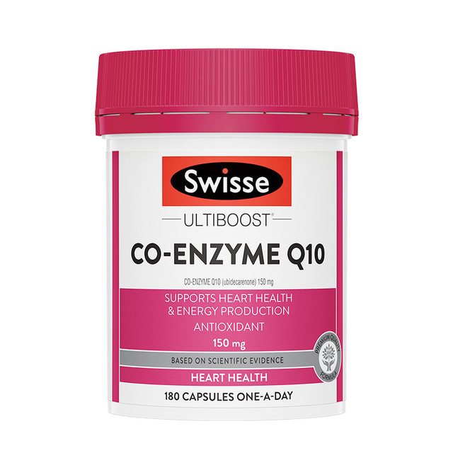 Coenzyme q10 capsule ປົກປ້ອງຜະລິດຕະພັນສຸຂະພາບຫົວໃຈເສັ້ນເລືອດຂອງອົດສະຕາລີຕົ້ນສະບັບນໍາເຂົ້າ q10 ຢ່າງເປັນທາງການຮ້ານ flagship swisse