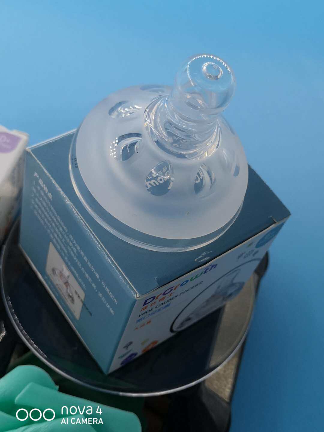 Love Baby Island Growth Doctoral breastmilk Real Sensation Wide Mouthed version Pacifier Upgraded Straw