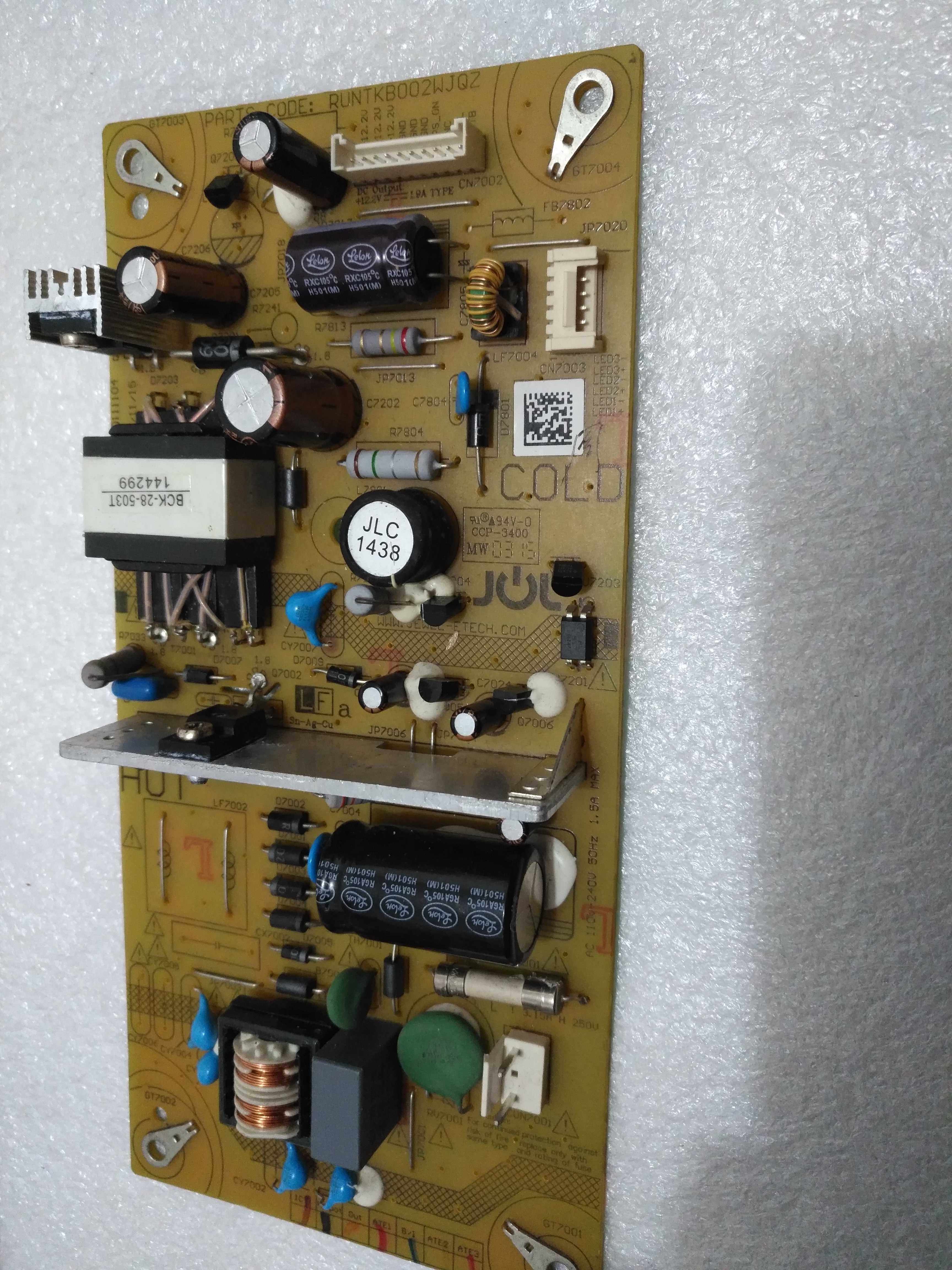 Original fit Sharp LCD-32LX170A power supply board RUNTKB002WJQZ JSL1049-003
