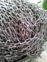 304 stainless steel welded chain load-bearing short chain pet chain Marine clothes clothes chain decorative chain 6mm