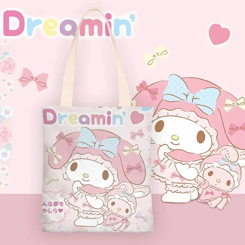 Sanrio, тканевый мешок, льняная сумка, сумка на одно плечо