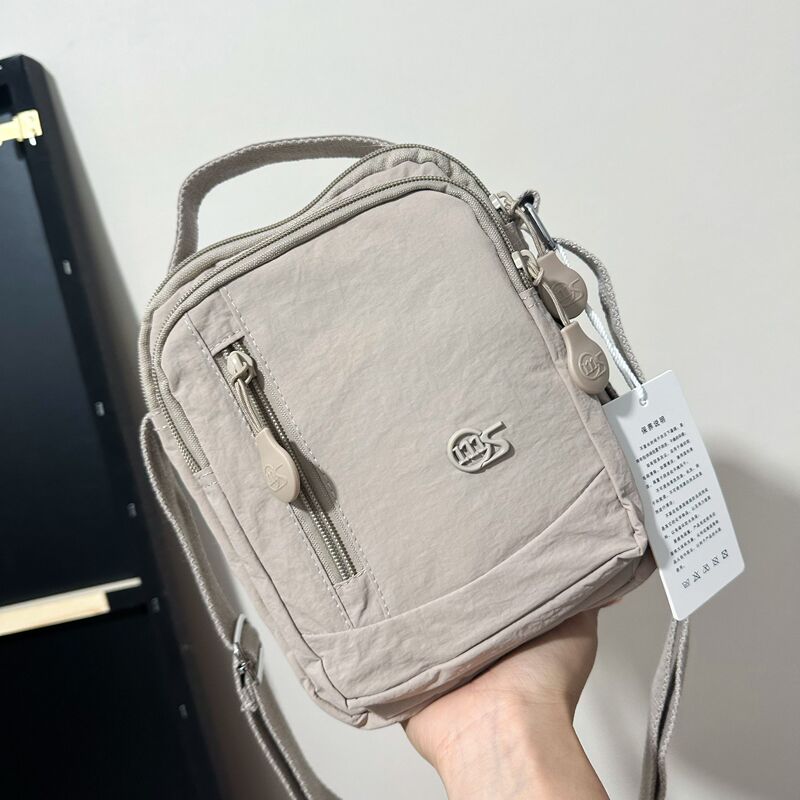 8130 Unisex Multi-Layer 2026 New Trendy Fashion Versatile Casual Lightweight Handbag Single Shoulder Crossbody Bag