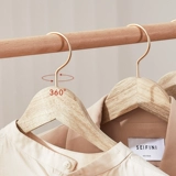 Нескользящая вешалка из натурального дерева для домашнего использования, деревянная обувная колодка