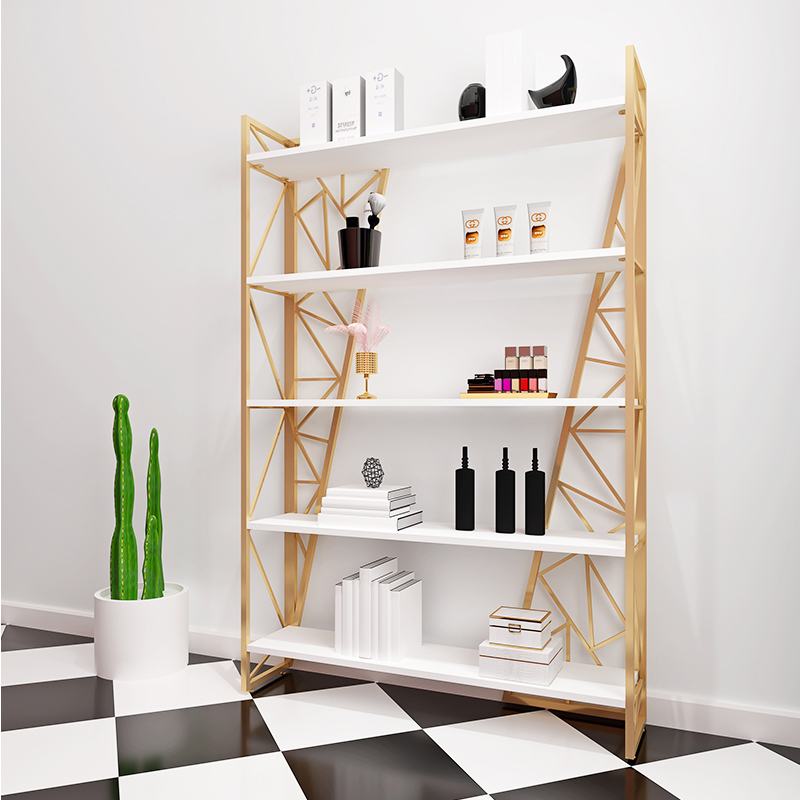 Cosmetics Showcase Beauty Safety Cabinet Show shelf Red Wine Deposit Frame