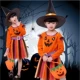 Halloween quần áo trẻ em gái cosplay trang phục phù thủy áo choàng pháp sư áo choàng nhảy trang phục shop đồ trẻ em