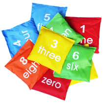 Childrens small sandbag throwing sandbag Primary school students throwing digital sandbags Kindergarten outdoor toys Sports equipment sandbags