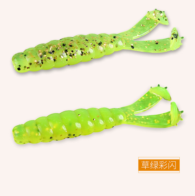 Дорожные суб- приманки 出口精品 浮水羊角t尾波动路亚软饵软虫铅头钩曲柄钩倒钓内德钓组 Luresalon