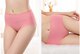 Fat MM underwear women's seamless women's ice silk one-piece mid-waist women's sexy, ສະດວກສະບາຍແລະ breathable ຝ້າຍ crotch briefs ບໍລິສຸດ