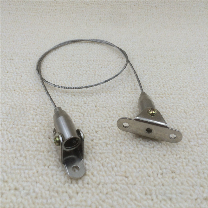 180 degree wire rope hanging code Wire rope hanging code Glass hanging code Hanging rope hanging picture accessories left and right code top code activity code