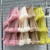 Осенняя юбка, популярно в интернете, французский стиль, в стиле Шанель, юбка из сетки