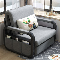 Folding Bed Single Bed Single Bed Home Simple Lunch Break Bed Office Adults Afternoon Nap Balcony Sofa Bed Double Multifunction