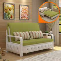 Sofa Bed Foldable 1 5 m Small Family Type Multifunction Living Room Single Double Cloth Art 1 2 Minimalist Modern Dual-use Bed