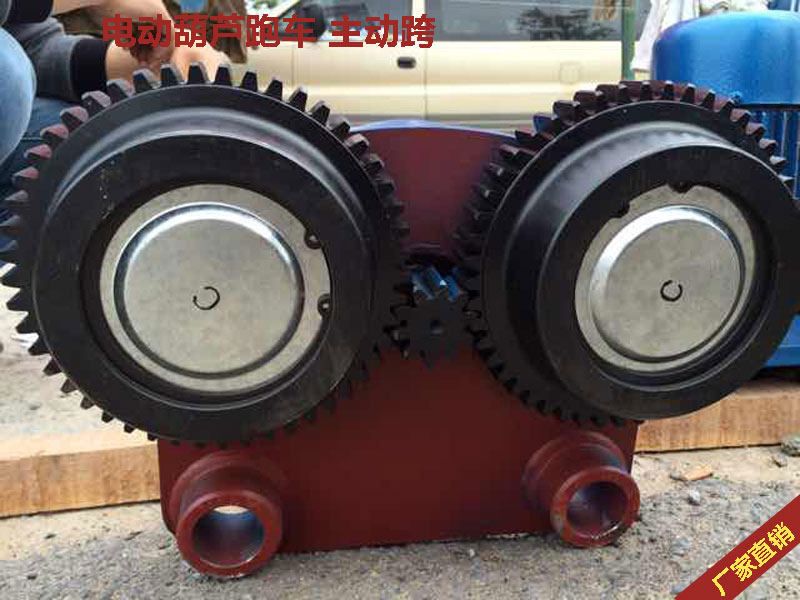 Crane crane driving Wire rope electric crane sports car active cross) Driven cross running sports car