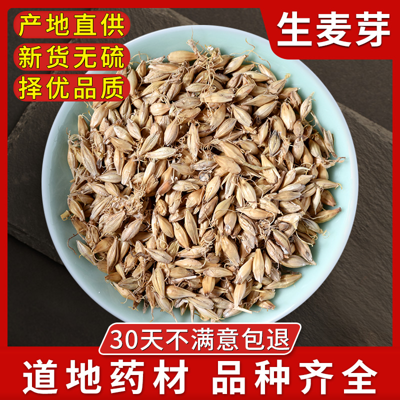 Raw malt Back to milk 500 gr Drug material Biolinborn large malt can be matched with raw rice bud double buds water