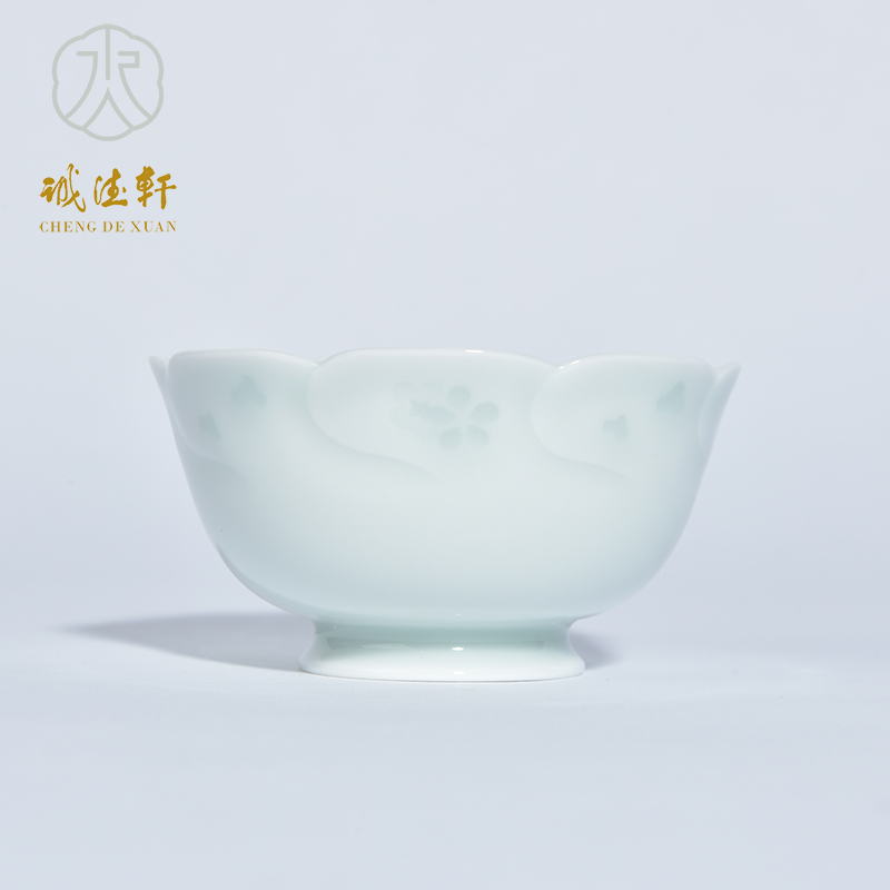 Cheng DE hin ceramic masters cup checking glass boutique single cup 297, linglong cup jasper