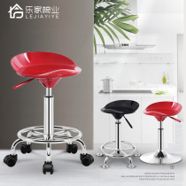 Bar stool Modern simple high stool Home backrest bar chair Bar stool Bar lift rotating chair Front desk stool