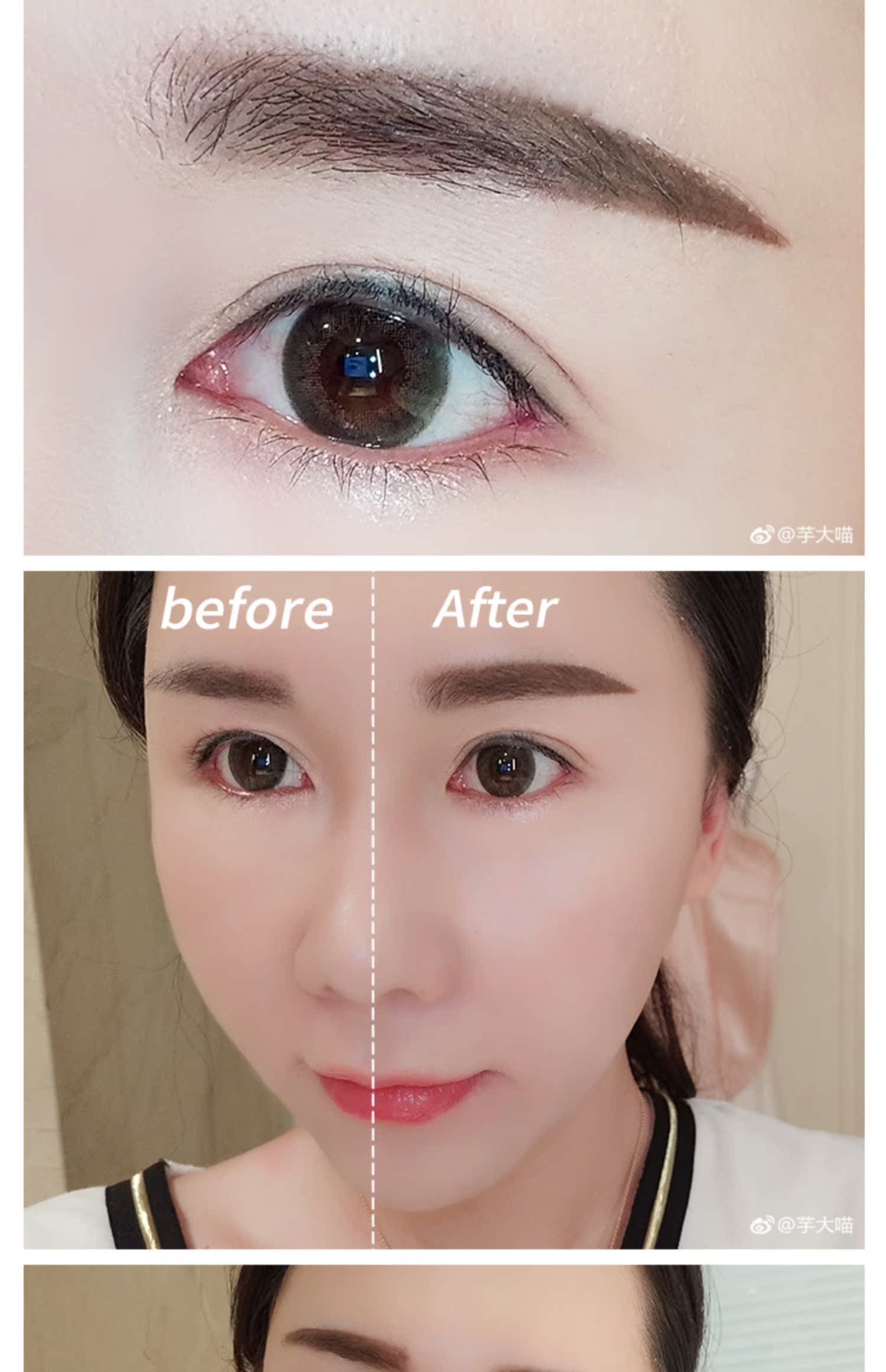 Focallure Feiluer bút chì lông mày sương mù ba trong một không thấm nước và mồ hôi tự nhiên kéo dài không đánh dấu lông mày - Bút chì lông mày / Bột / Stick chì kẻ mày innisfree