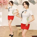 Новый стюардессовый сервис KTV Princess Uniform Kit Hotel Sauna Technice Service Service Foot Bathing Therapist Service Service Spa