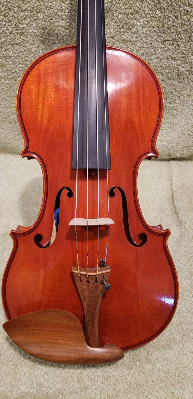 Liang Zhiling violin Net color Sri Lankan hand-made violin High-end European material Gorgeous and bright sound