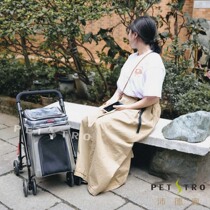 Pedeo Pet Stroller 416PA-Kitty Pooch Universal-Light Comfort-Cool Grey