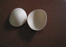 Sponge chest pads protect privacy